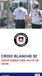 Mobile Screenshot of croix-blanche92.org